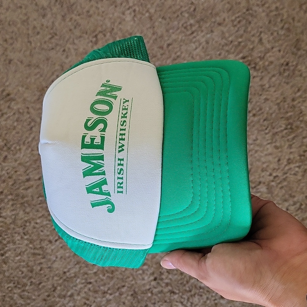 Jameson Irish Whiskey snapback mesh trucker hat